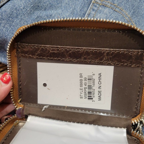 Brown Leather Wallet with Chain - Picture 7 of 13